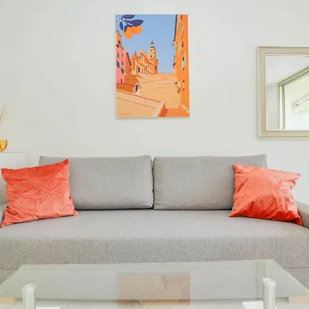 Apartmán « La Grande » Vue Mer, Piscine Menton